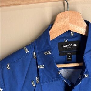 Bonobos - Men’s Medium short sleeve slim fit shirt